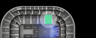 Seat view from Lower