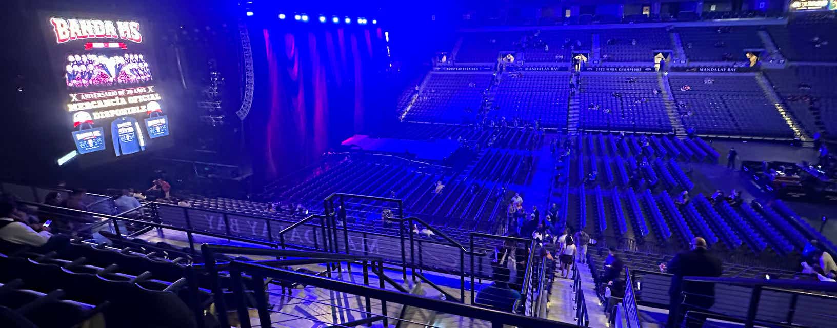Seat view from Upper