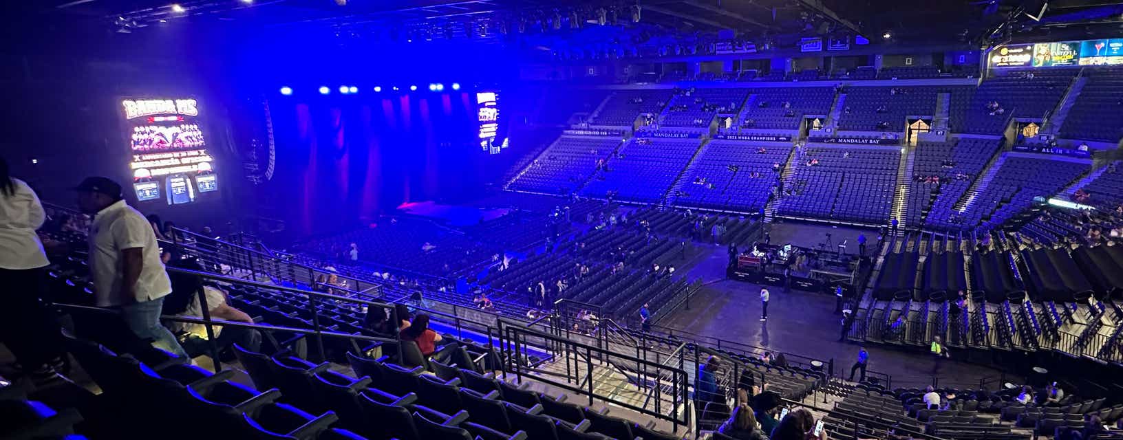 Seat view from Upper
