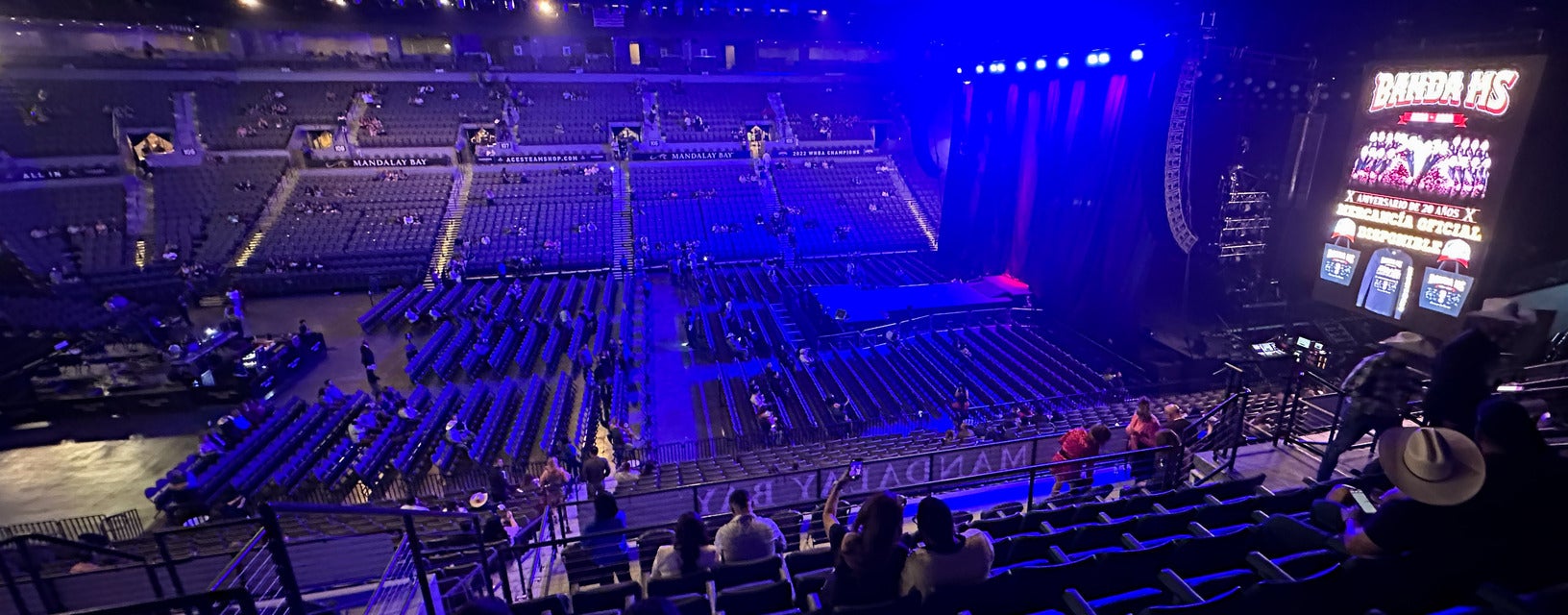 Seat view from Upper