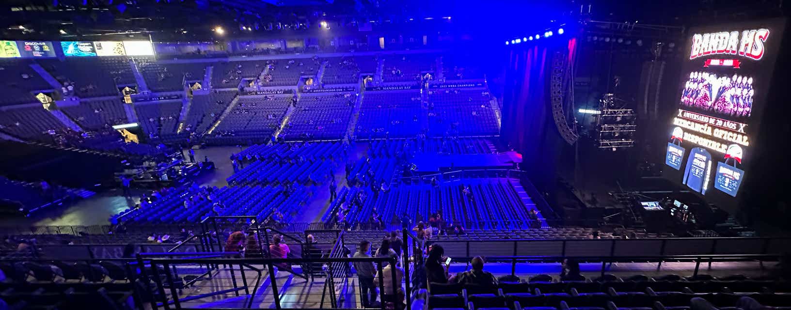 Seat view from Upper