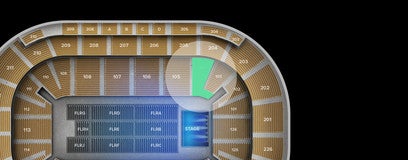 Seat view from Lower