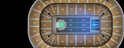 Seat view from Floor