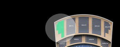 Seat view from Balcony Far Left