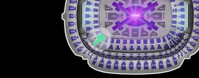 Seat view from Lower