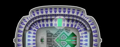 Seat view from Lower Midfield