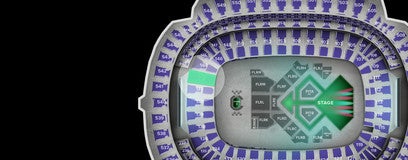 Seat view from Lower Endzone