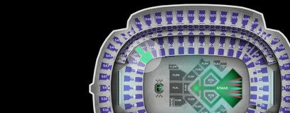 Seat view from Lower Corner