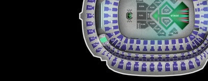 Seat view from Club
