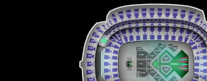 Seat view from Club