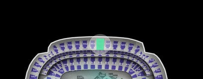 Seat view from Upper Midfield