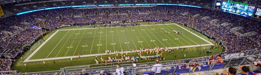 Seat view from Upper Midfield