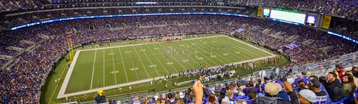 Seat view from Upper Sideline