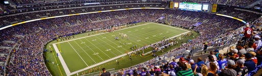 Seat view from Upper Sideline