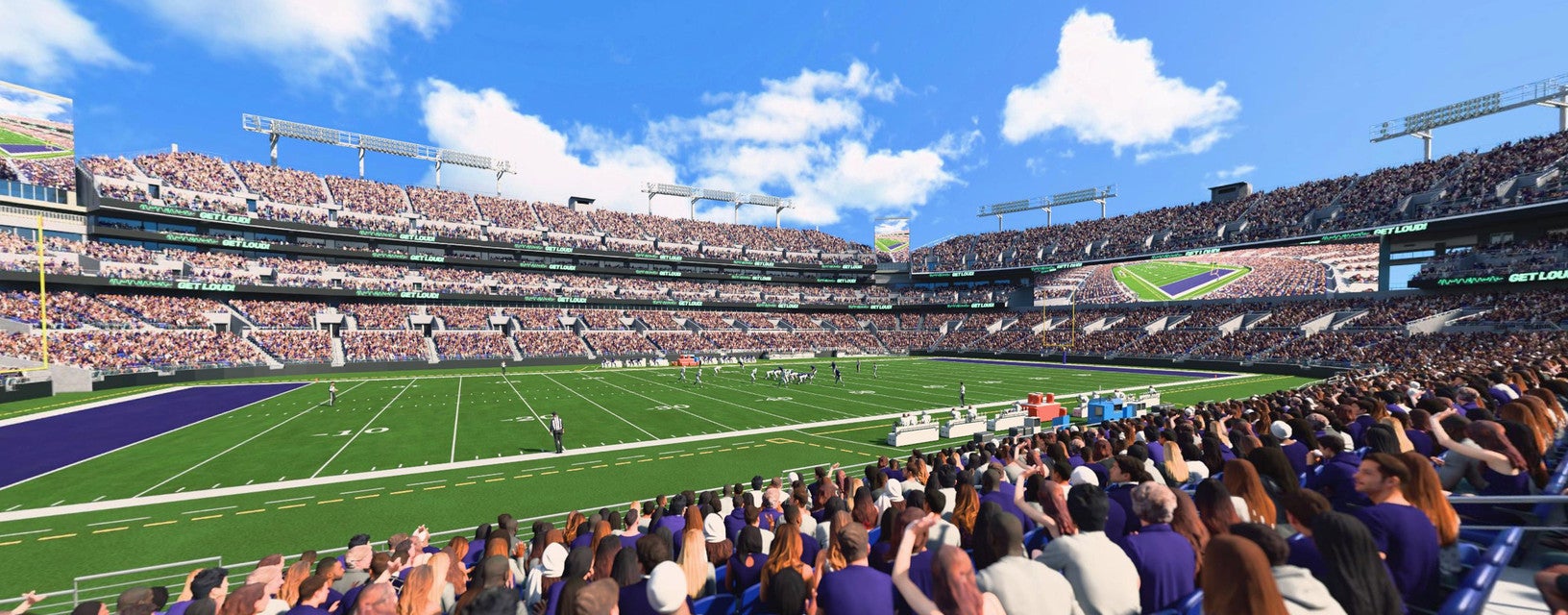 Seat view from Lower Sideline
