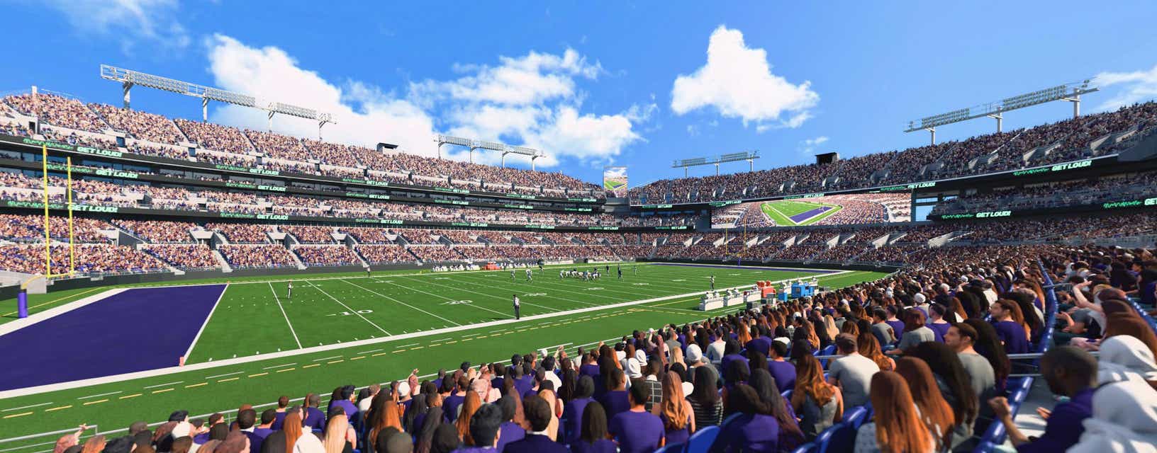Seat view from Lower Sideline