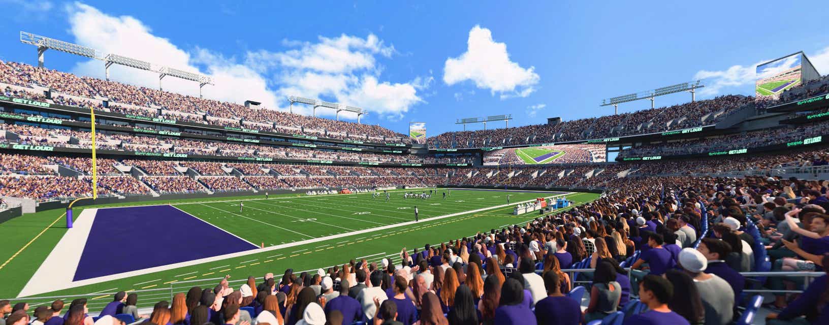 Seat view from Lower Sideline