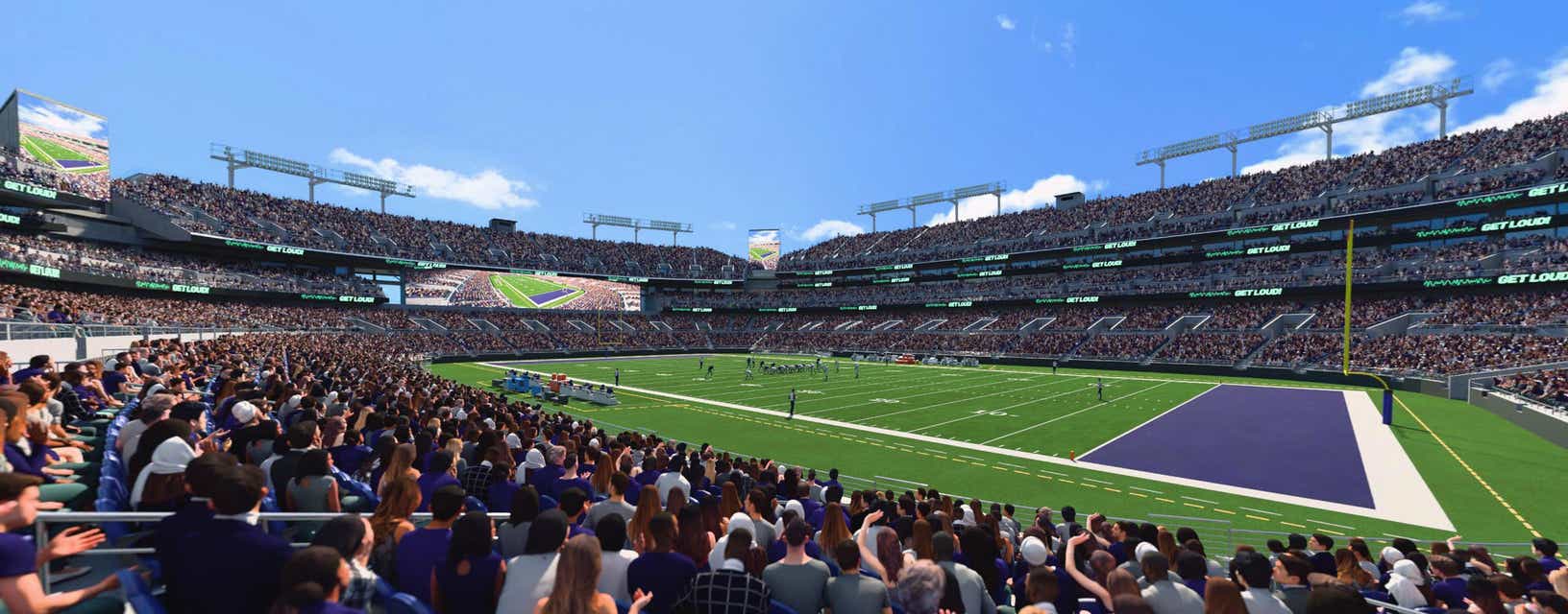 Seat view from Lower Sideline