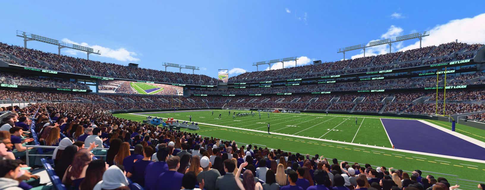 Seat view from Lower Sideline