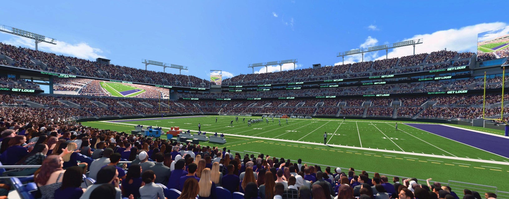 Seat view from Lower Sideline