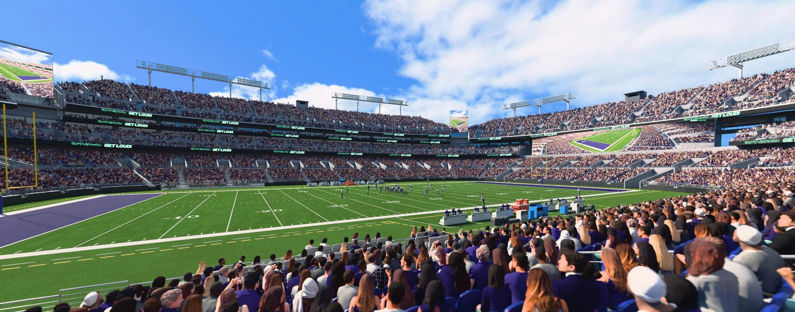 Seat view from Lower Sideline