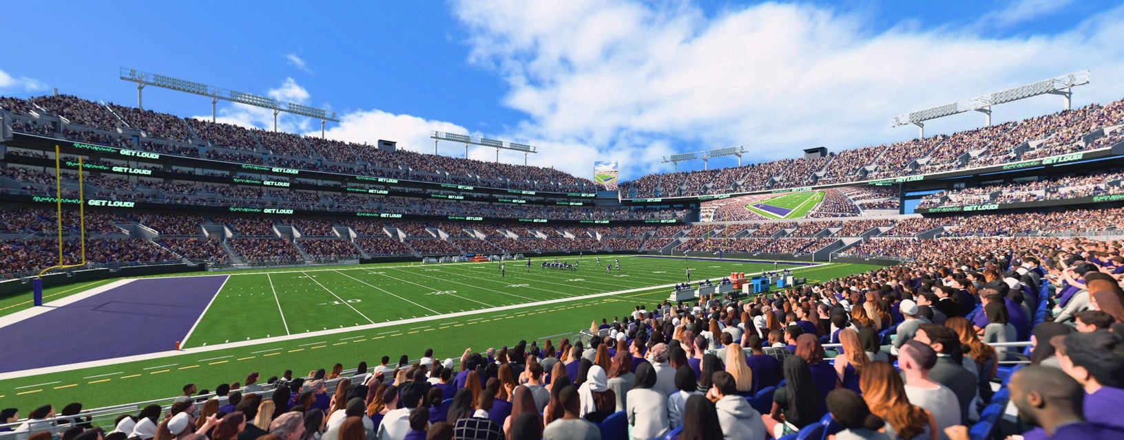 Seat view from Lower Sideline