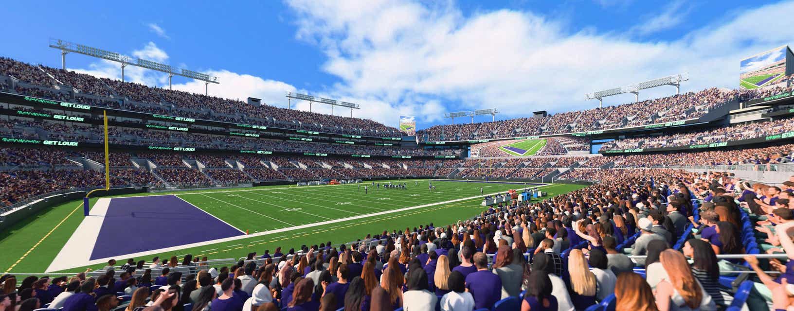 Seat view from Lower Sideline