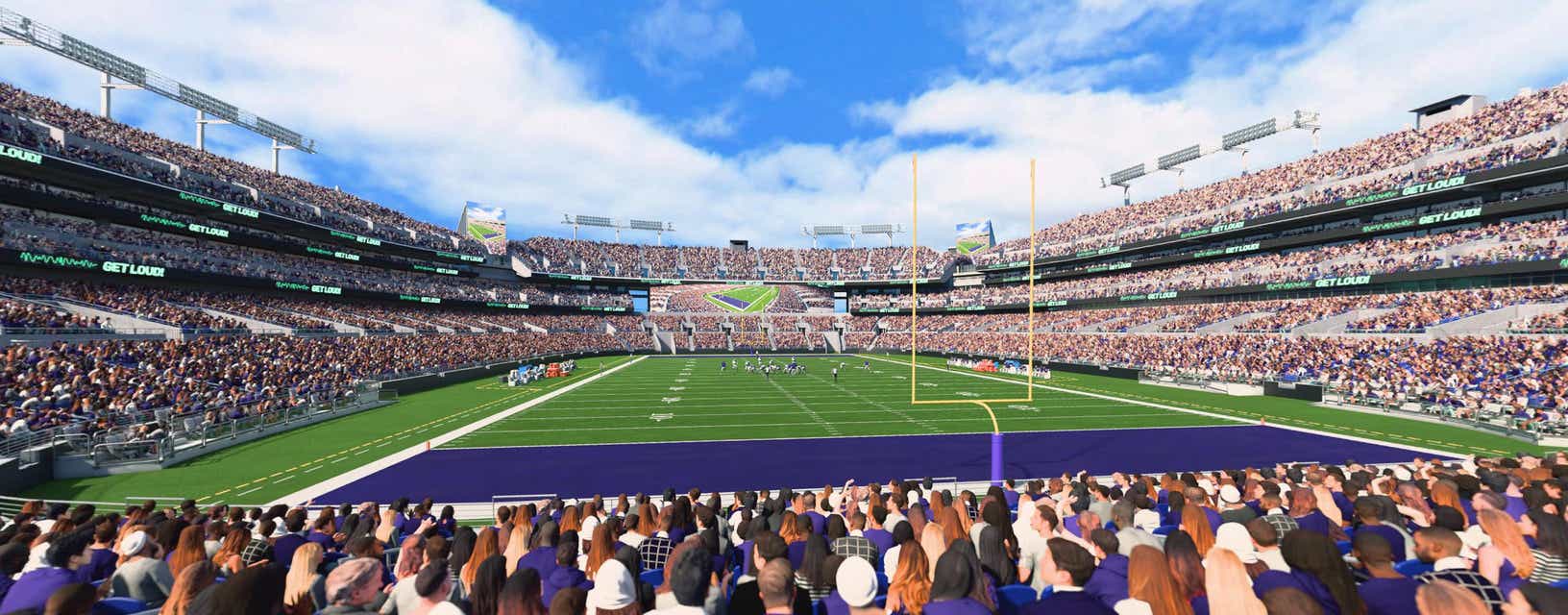 Seat view from Lower Endzone
