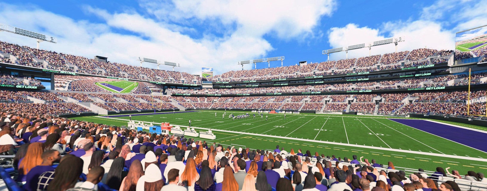 Seat view from Lower Sideline