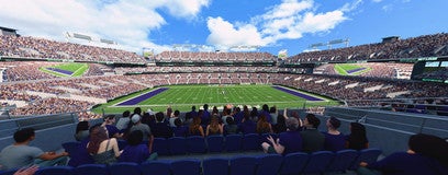Seat view from Club