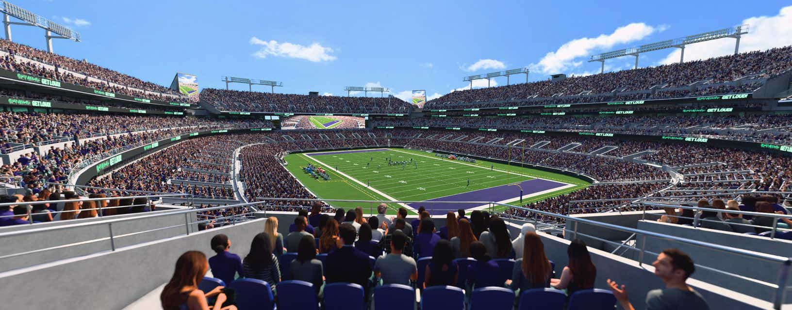 Seat view from Club