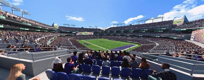Seat view from Club