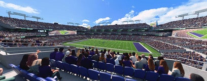 Seat view from Club