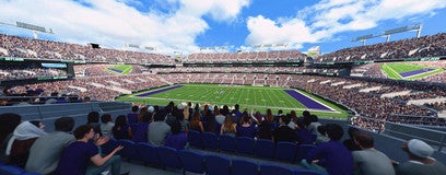 Seat view from Club