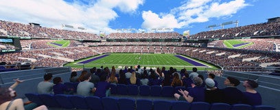 Seat view from Club