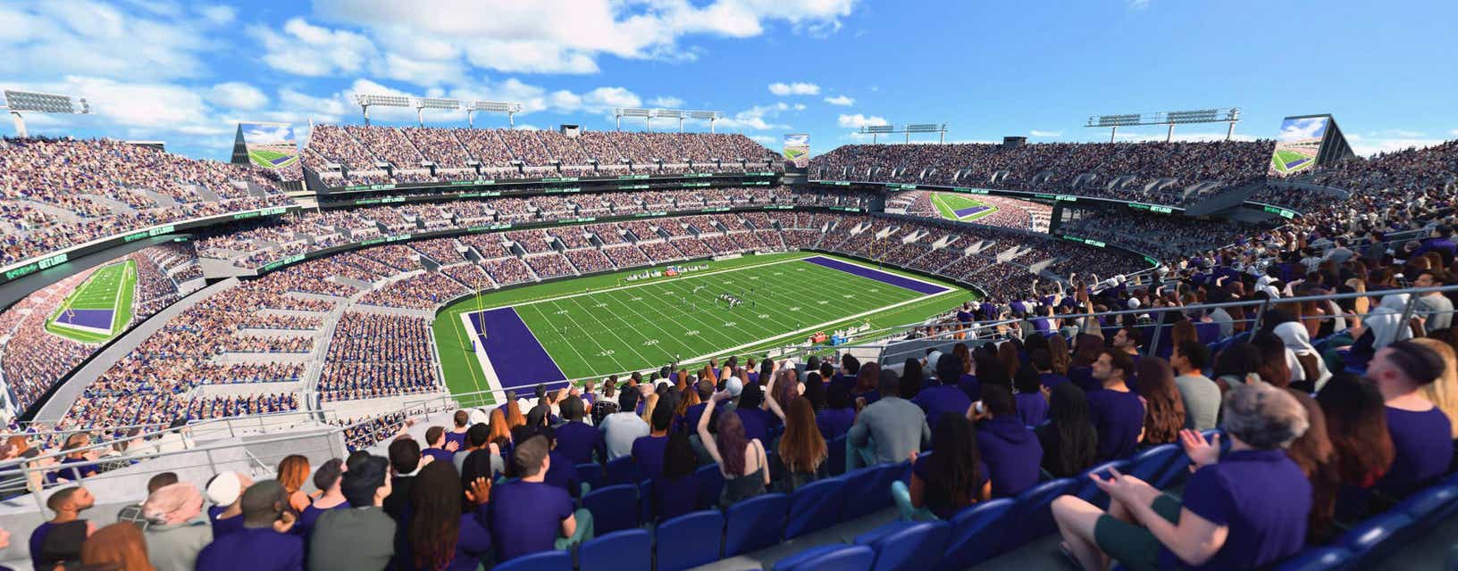 Seat view from Upper Sideline