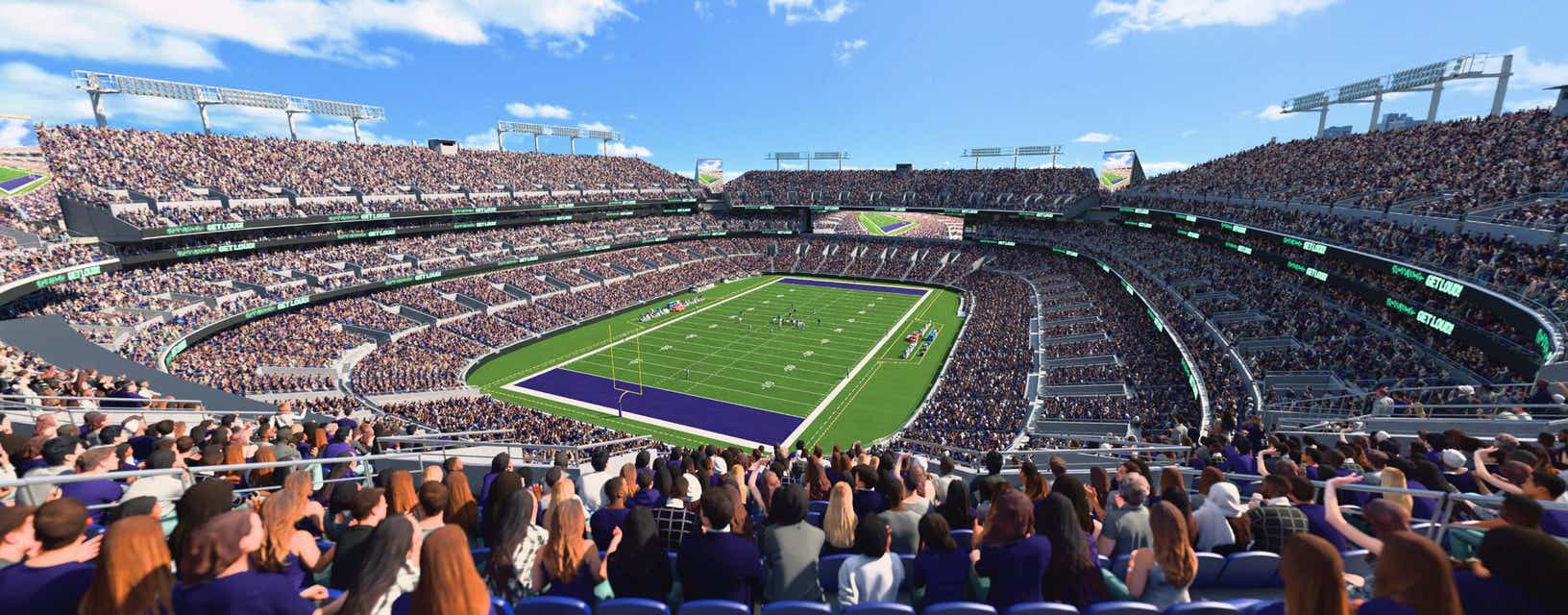 Seat view from Upper Endzone
