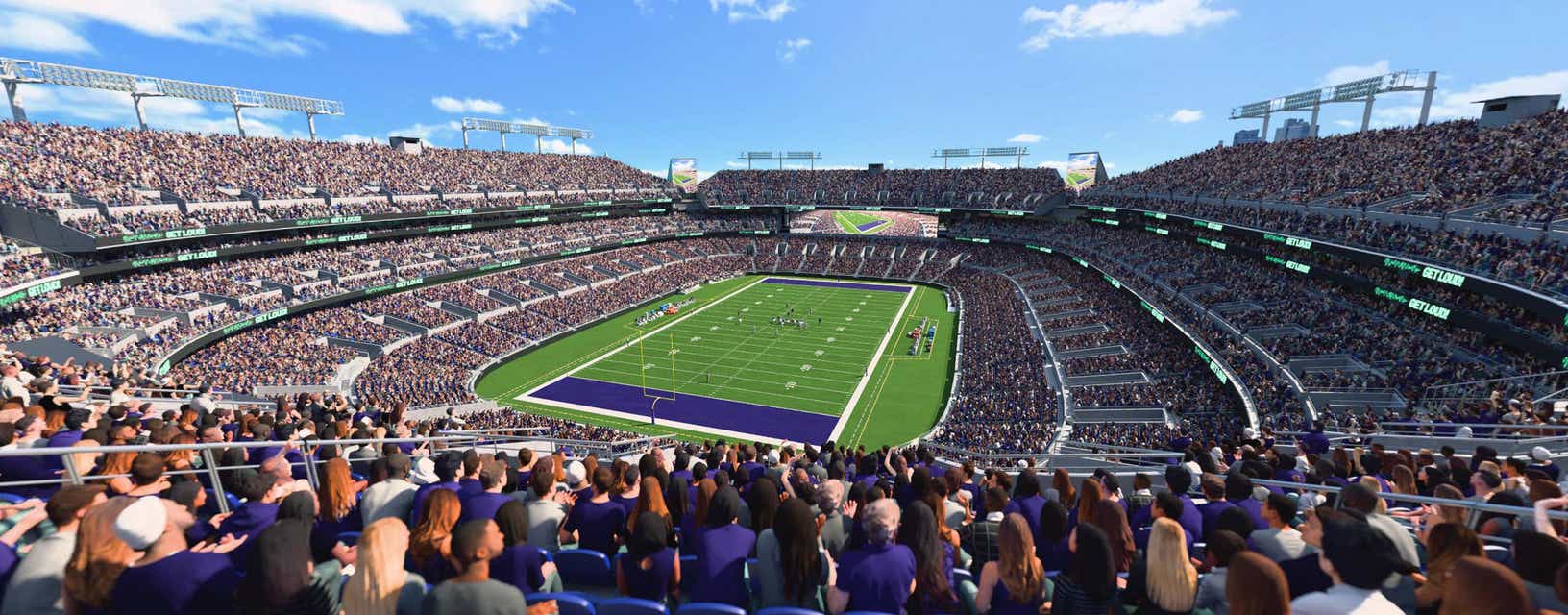 Seat view from Upper Endzone