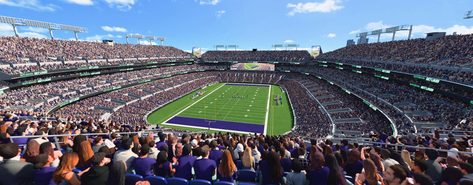Seat view from Upper Endzone