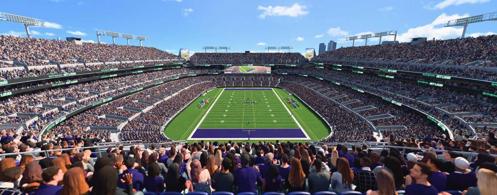 Seat view from Upper Endzone