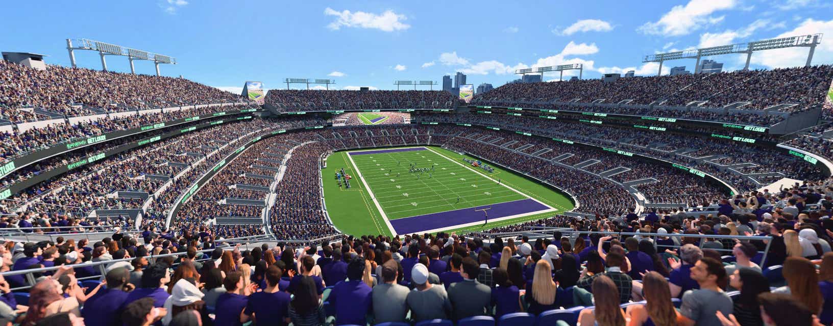 Seat view from Upper Endzone