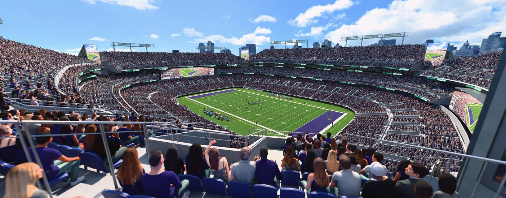 Seat view from Upper Sideline