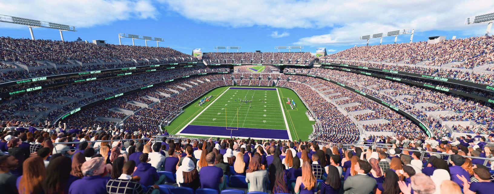 Seat view from Upper Endzone