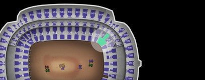 Seat view from Lower Corner