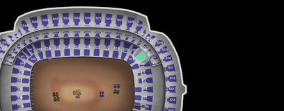 Seat view from Lower Corner