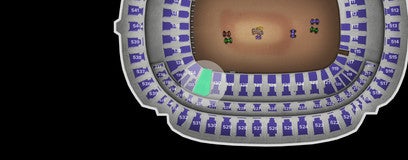 Seat view from Lower Sideline