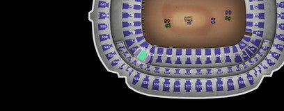Seat view from Lower Corner