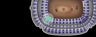 Seat view from Lower Corner