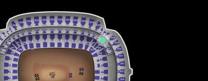 Seat view from Club