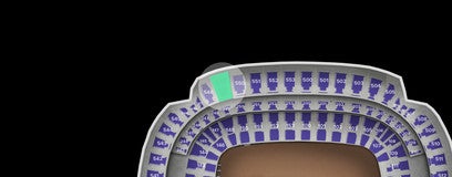 Seat view from Upper Sideline